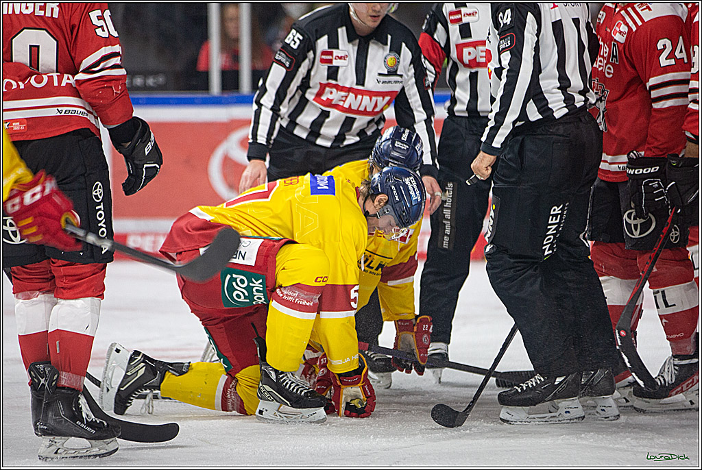 PENNY DEL; Koelner Haie- Duesseldorfer EG; Koeln, 16.12.2022